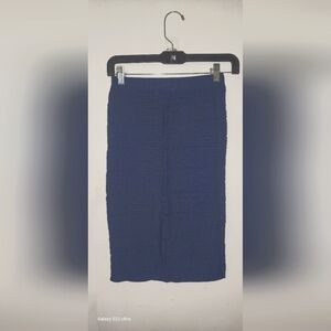 Modern Vintage Boutique Navy pencil skirt ONE SIZE